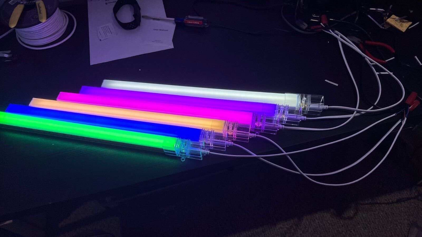 Hexagon RGB LED Lighting 8’ x 8’
