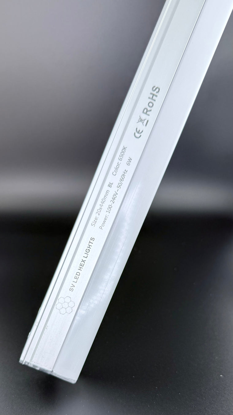 SV LED light tube 15.75 in, SV Luminary hex LED lighting kit