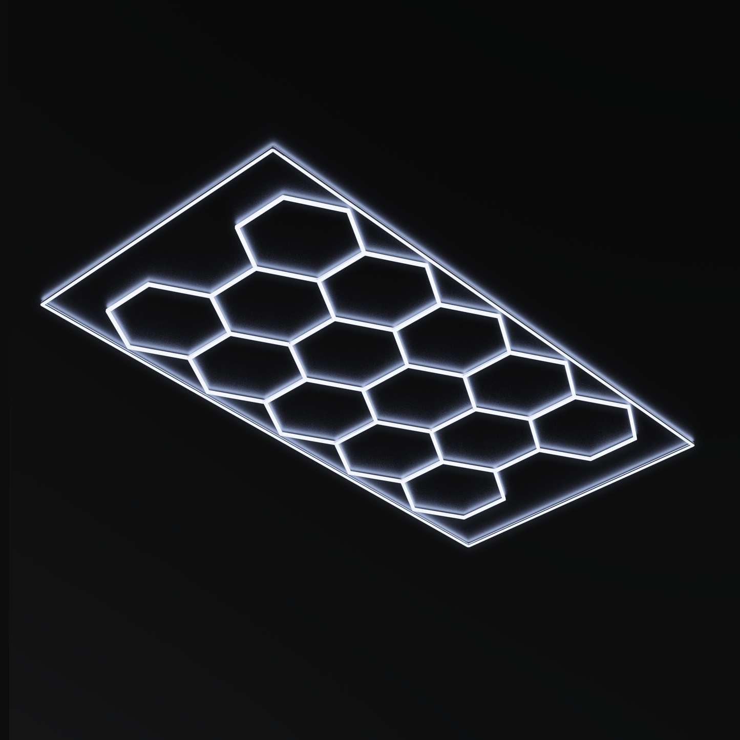 Hexagon LED Lighting 15’ x 8’ (Non-Dimmable)