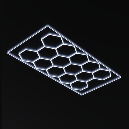 Hexagon LED Lighting 15’ x 8’ (Non-Dimmable)