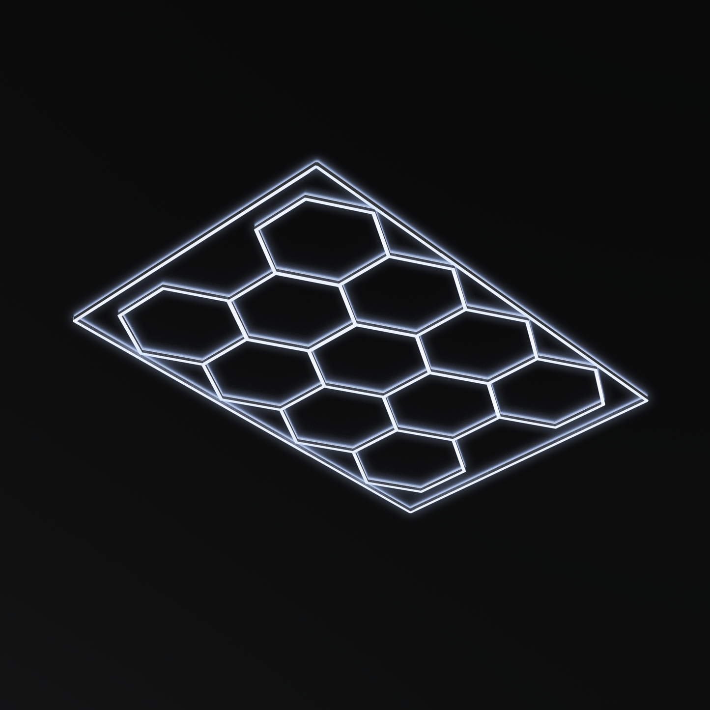 11 Hexagon LED Lighting W/Border (Non-Dimmable)