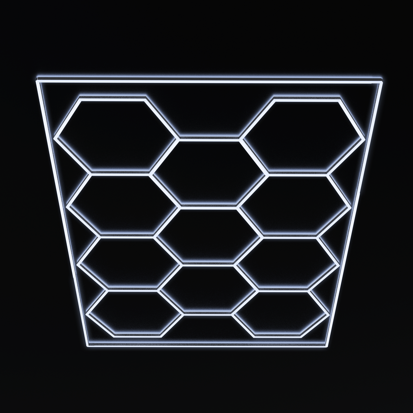 11 Hexagon LED Lighting W/Border (Non-Dimmable)