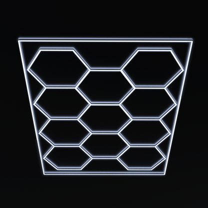 11 Hexagon LED Lighting W/Border (Non-Dimmable)